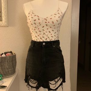 Forever 21 delicate floral tank top
